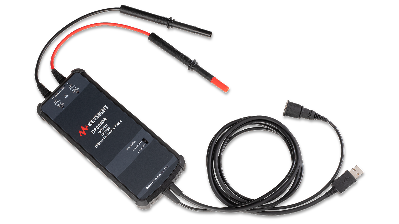 DP0030A High-Voltage Differential Probe, 100 MHz, 750 V | Keysight