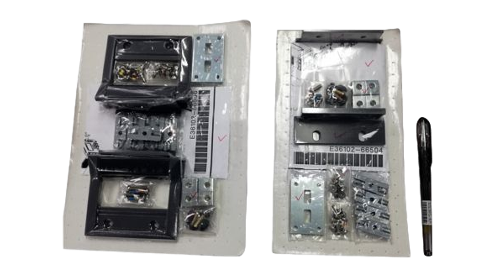 适用于 E36100B 系列的机架安装套件解决方案