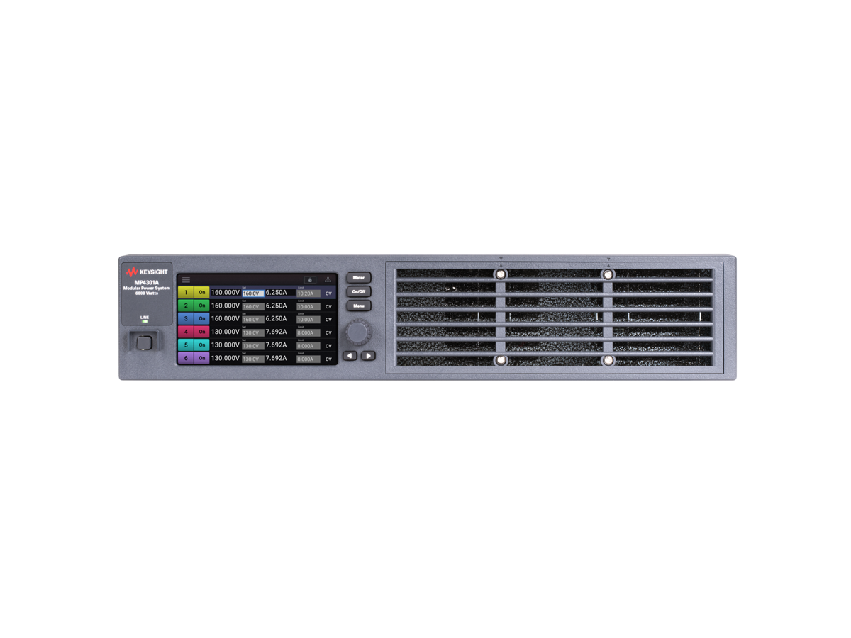 The MP4300A modular, six channel solar array simulator allows you to verify a satellite's power management system