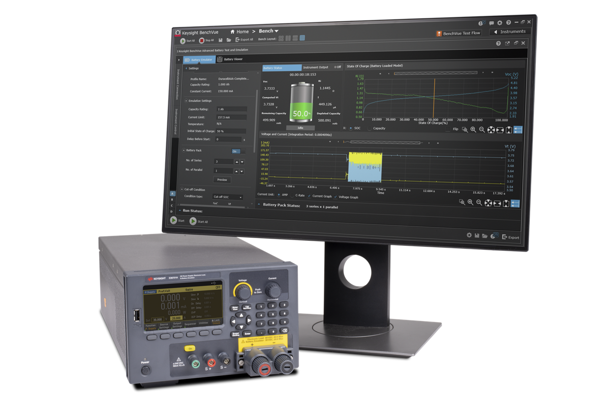 E36731A Battery Emulator and Profiler Value Bundle | Keysight