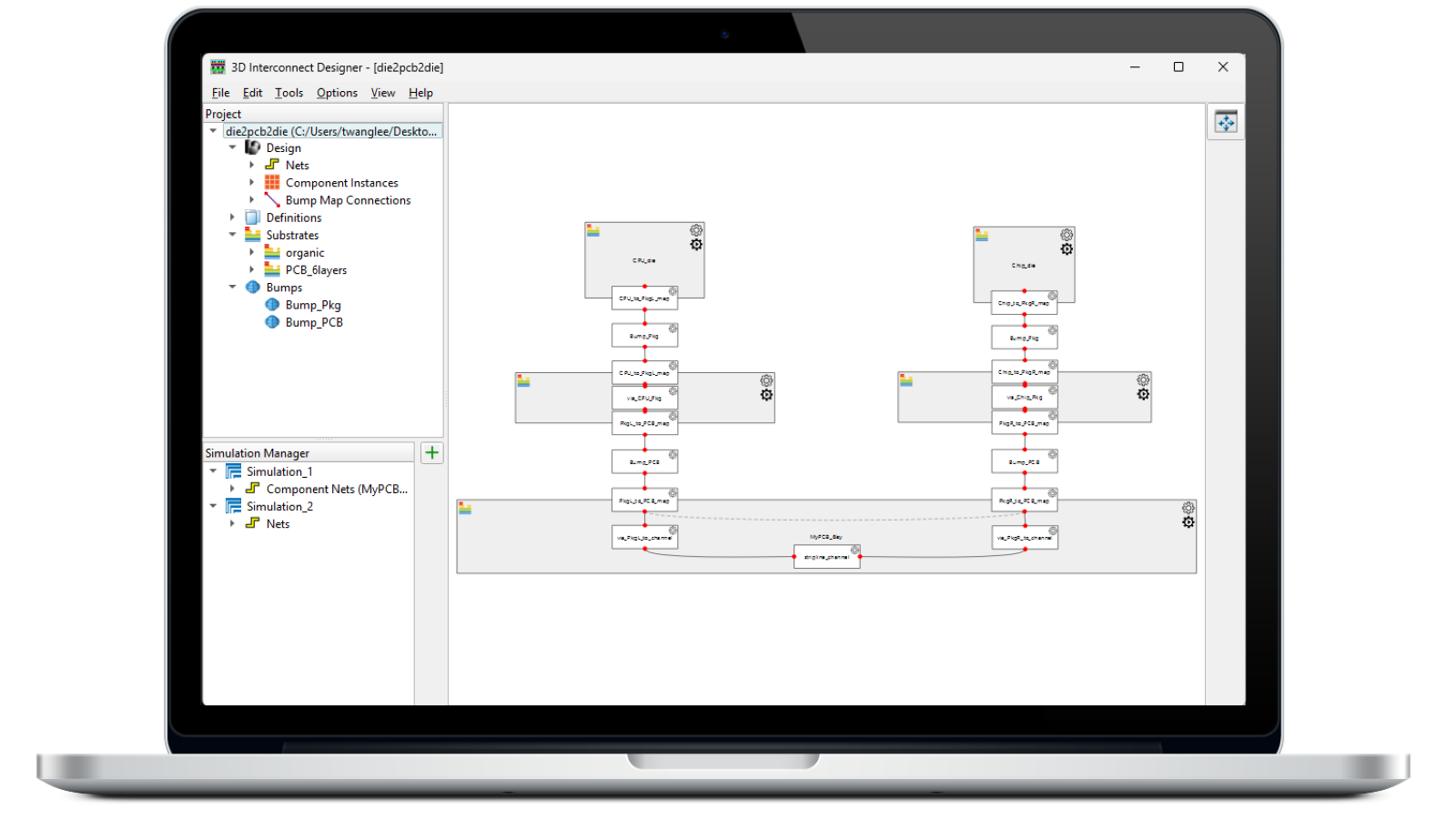 Comprehensive design for advanced packages and 3DIC in any workflow