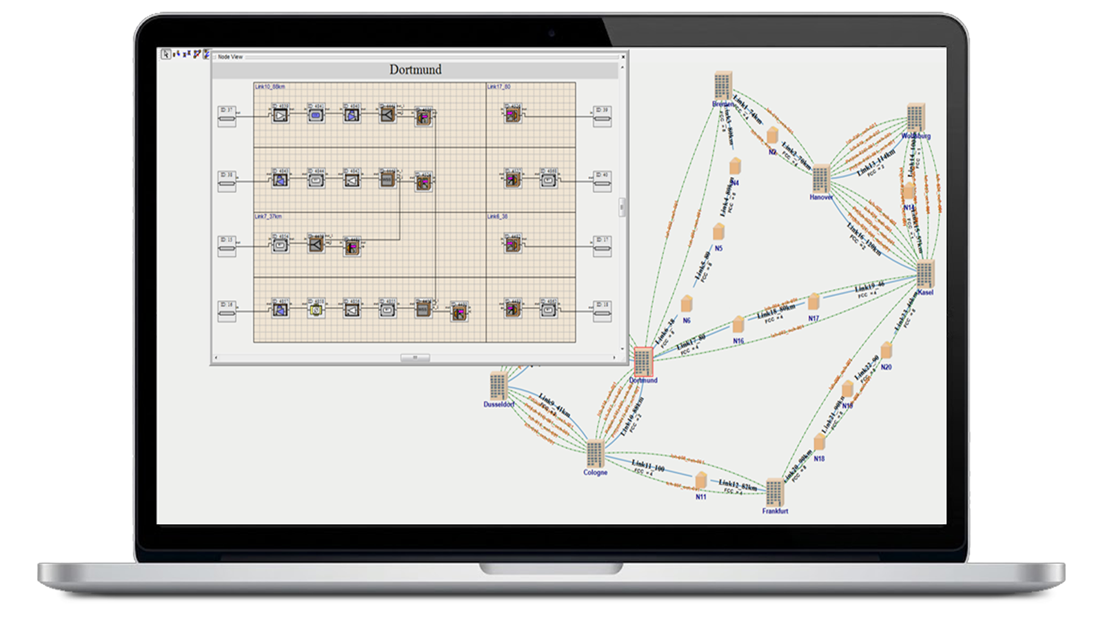Optical Network Design on a laptop