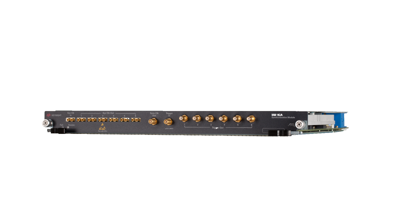 用于 M8190A、M8020A 或 M8030A 的多通道同步模块