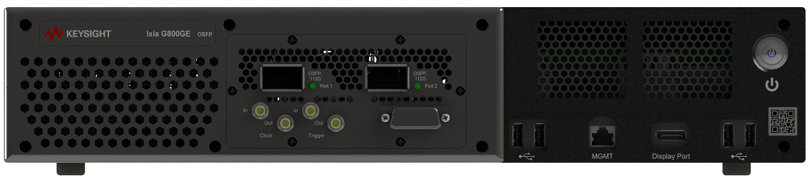 G800GE-02双端口OSFP测试系统图像