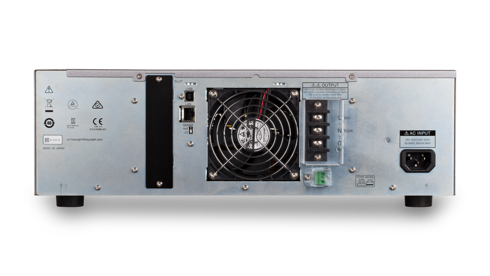 AC6801B 后视图
