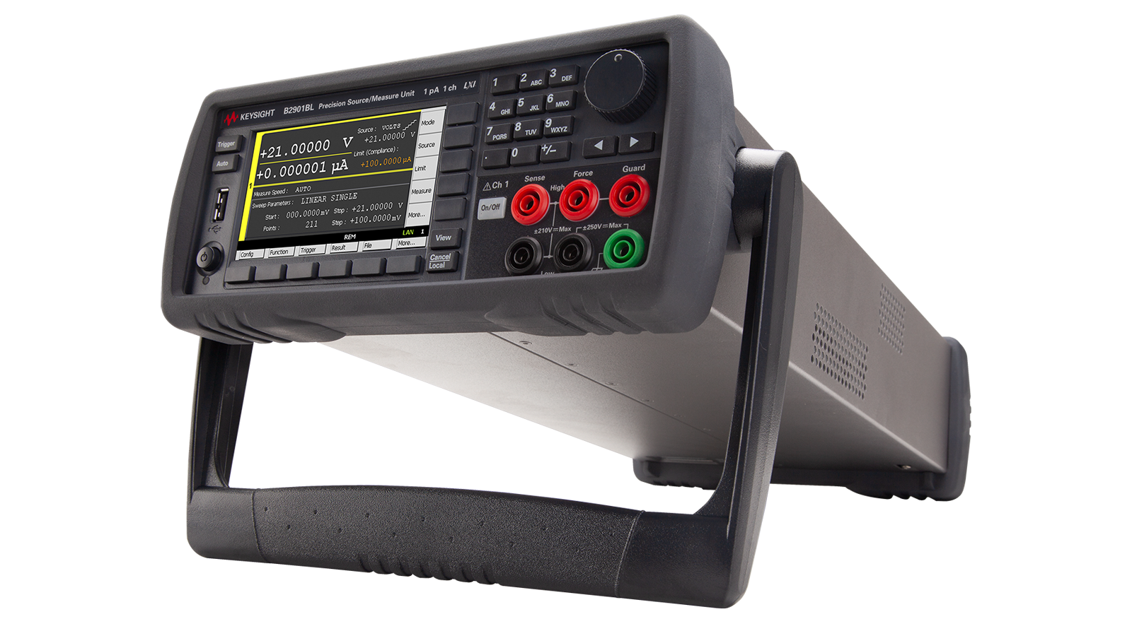 技术支持: B2901BL 精密型源表模块，1 通道，1 pA 分辨率，21 V，1.5 A | Keysight