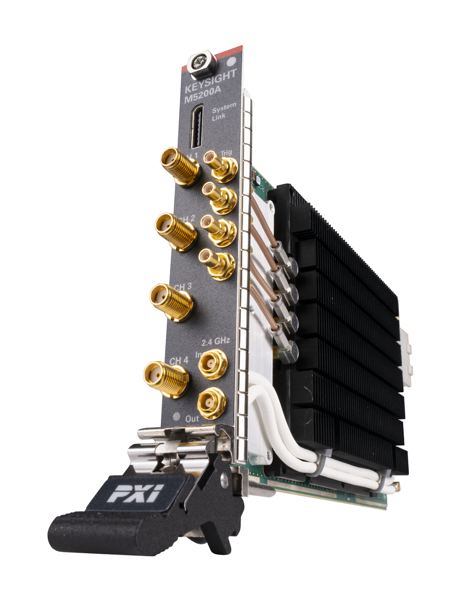PXIe 数字化仪：4 通道，2 GHz，12 位