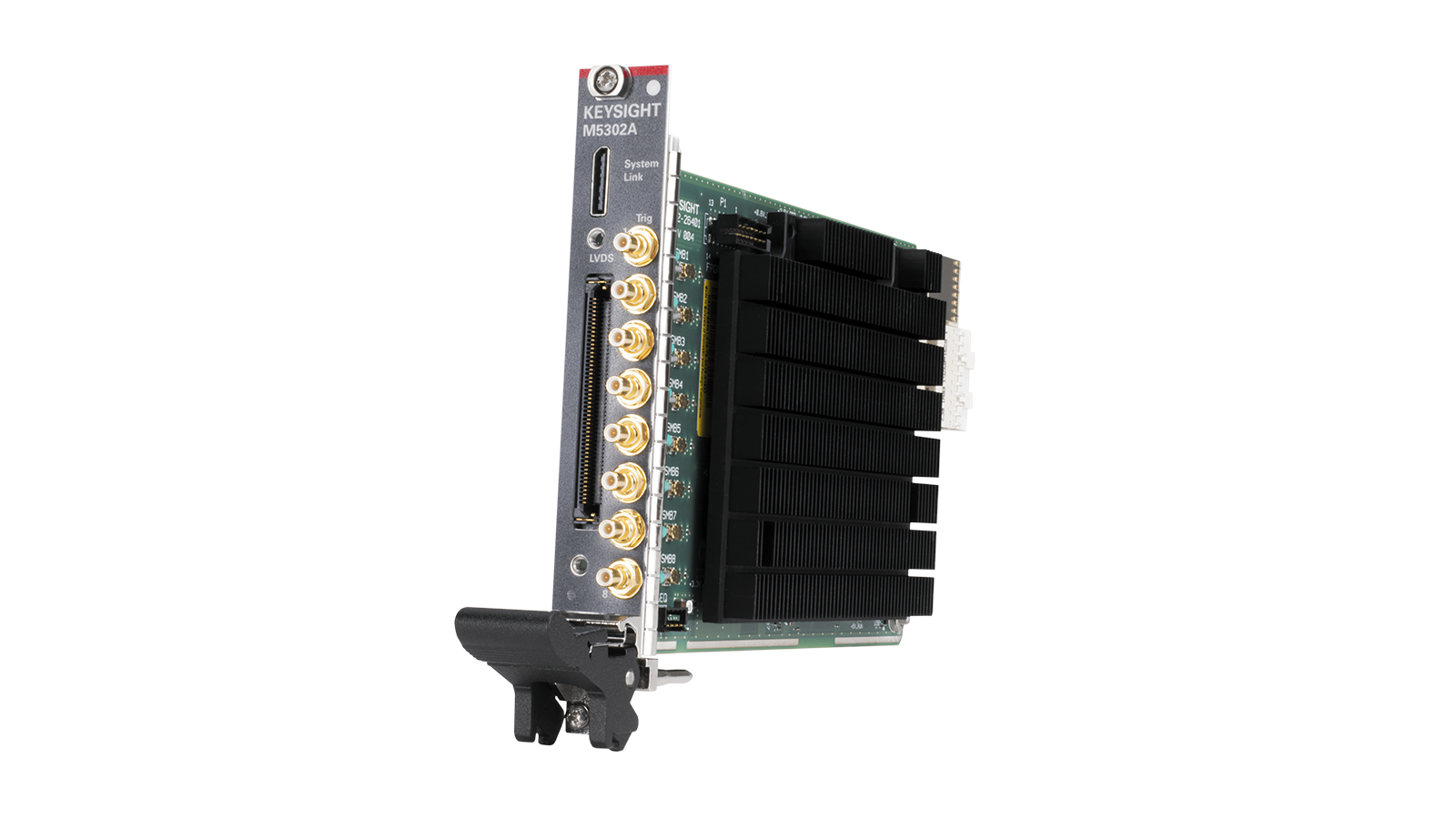 PXIe 数字 I/O 图片：28 个 LVDS 通道，8 个触发通道