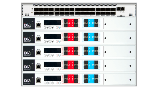 100/50/40/25GE Hybrid Network Emulator