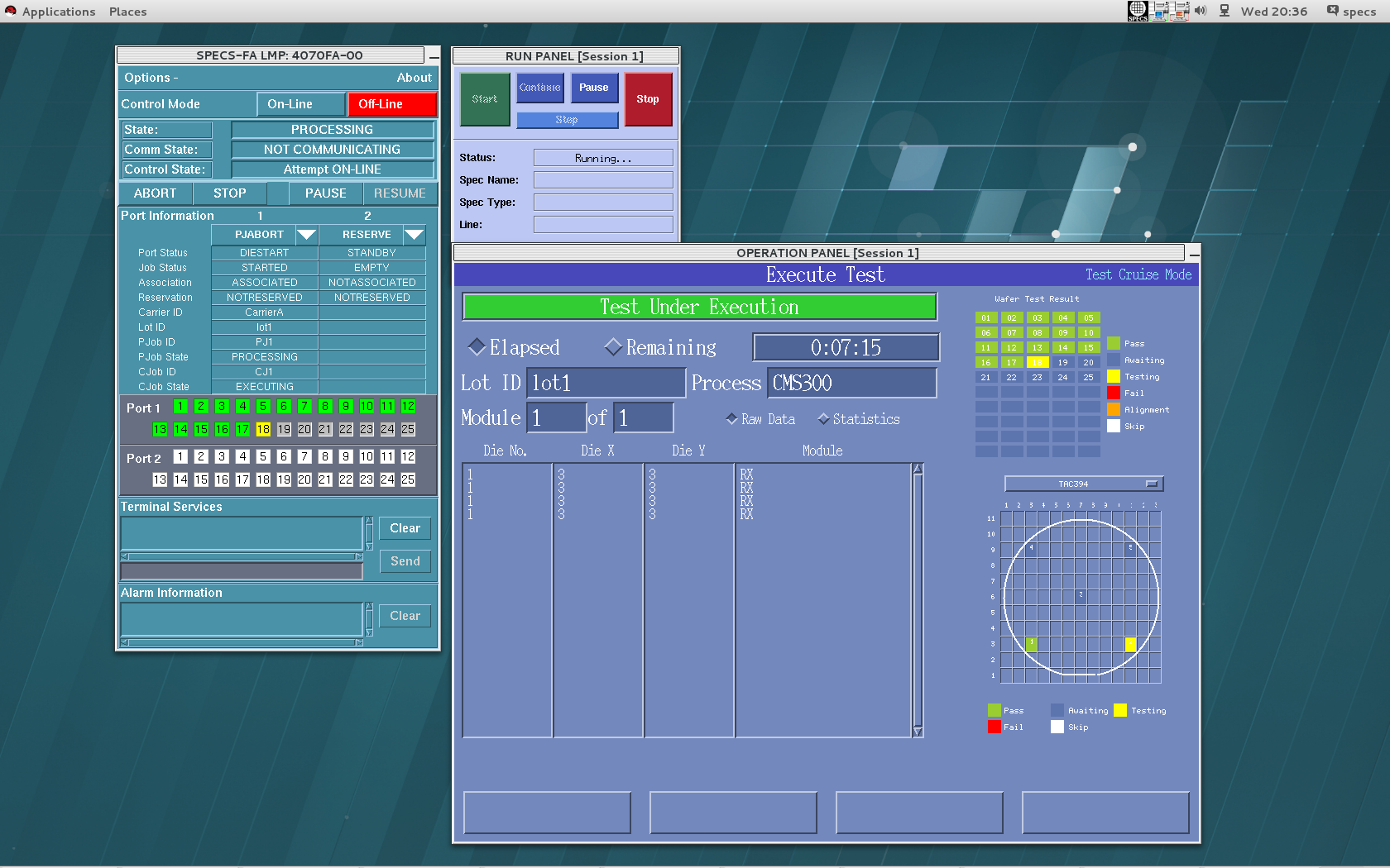 SPECS and SPECS-FA software