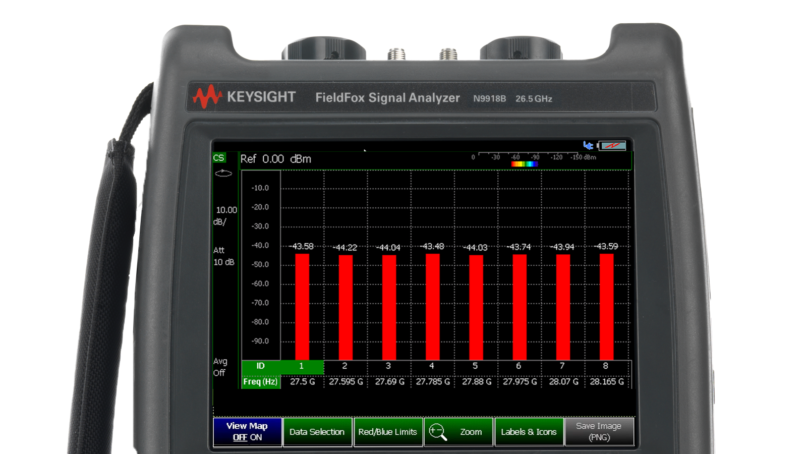 FieldFox Handheld Analyzer Software for Models N99xxB