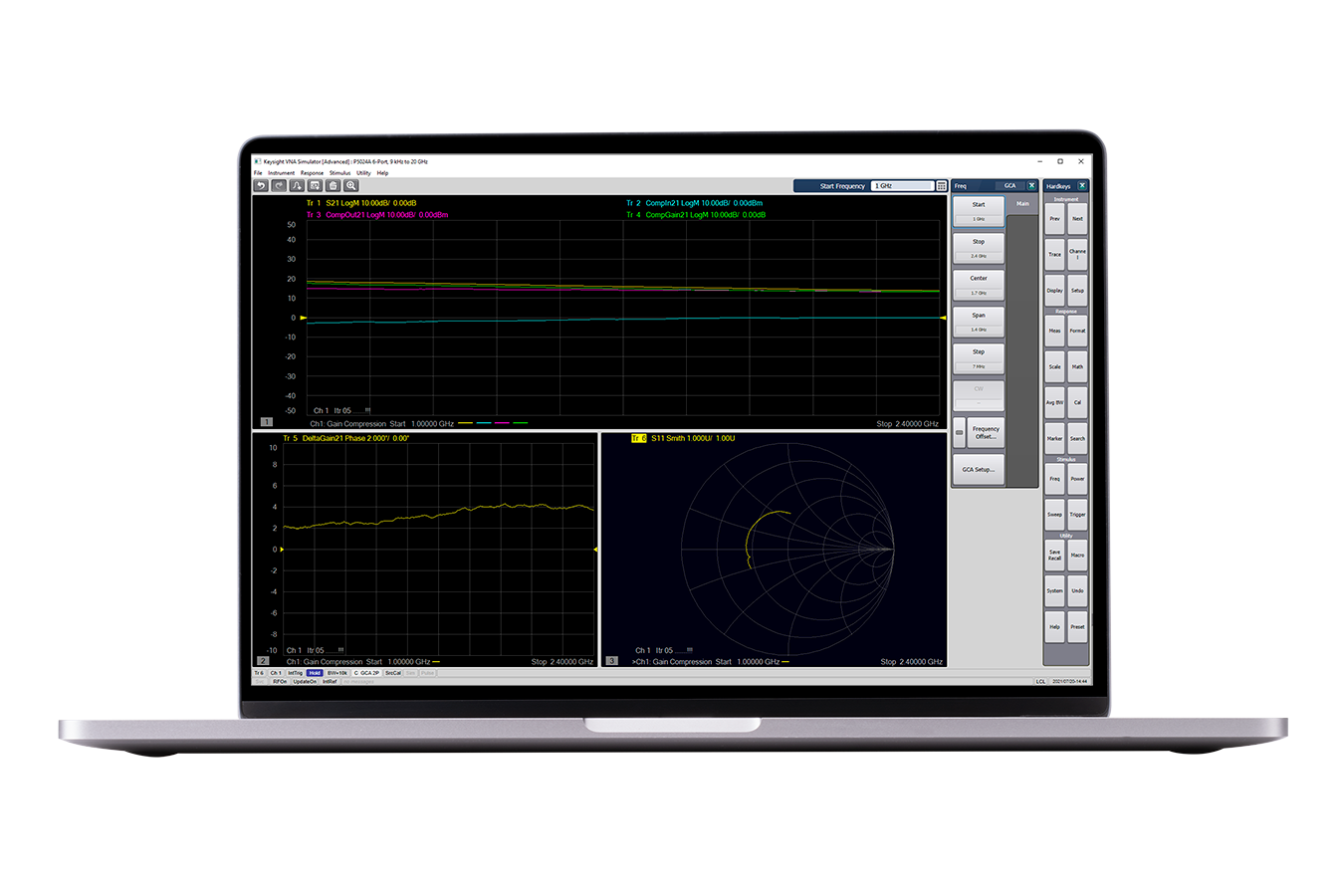 S94051B 矢量网络分析仪 (VNA) 模拟器 高级 是德科技