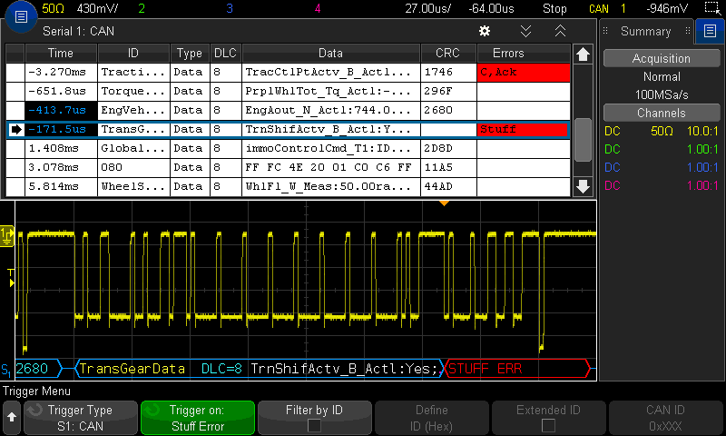 DSOX3054AUT InfiniiVision 汽车应用软件套件中级版