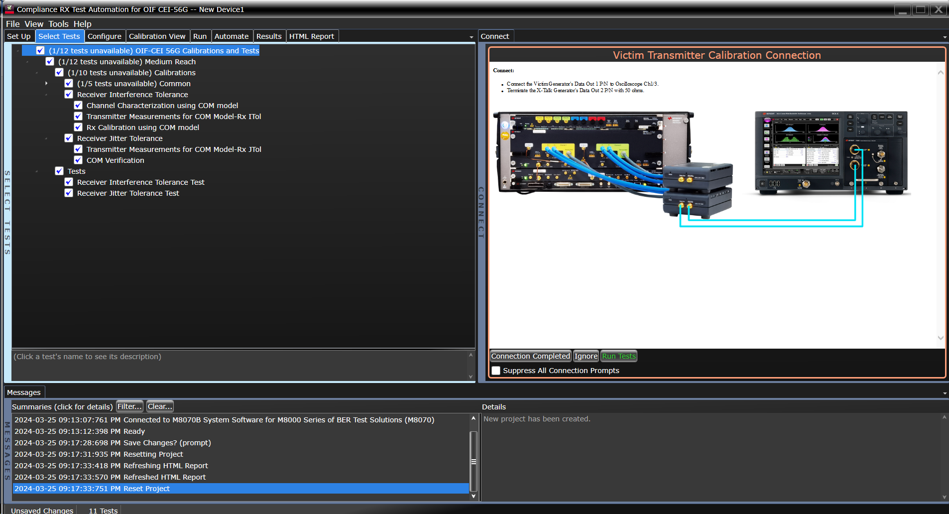 Standard Graphic User Interface of M809256CB and Standard Options