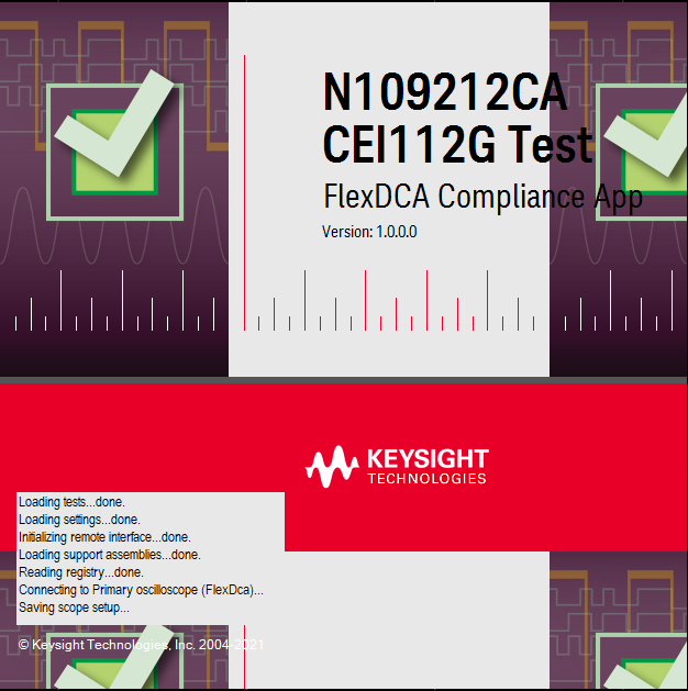 OIF-CEI-112G 电气发射机测试软件的图像