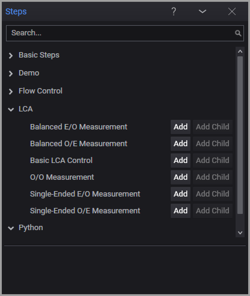 LCA Plug-in