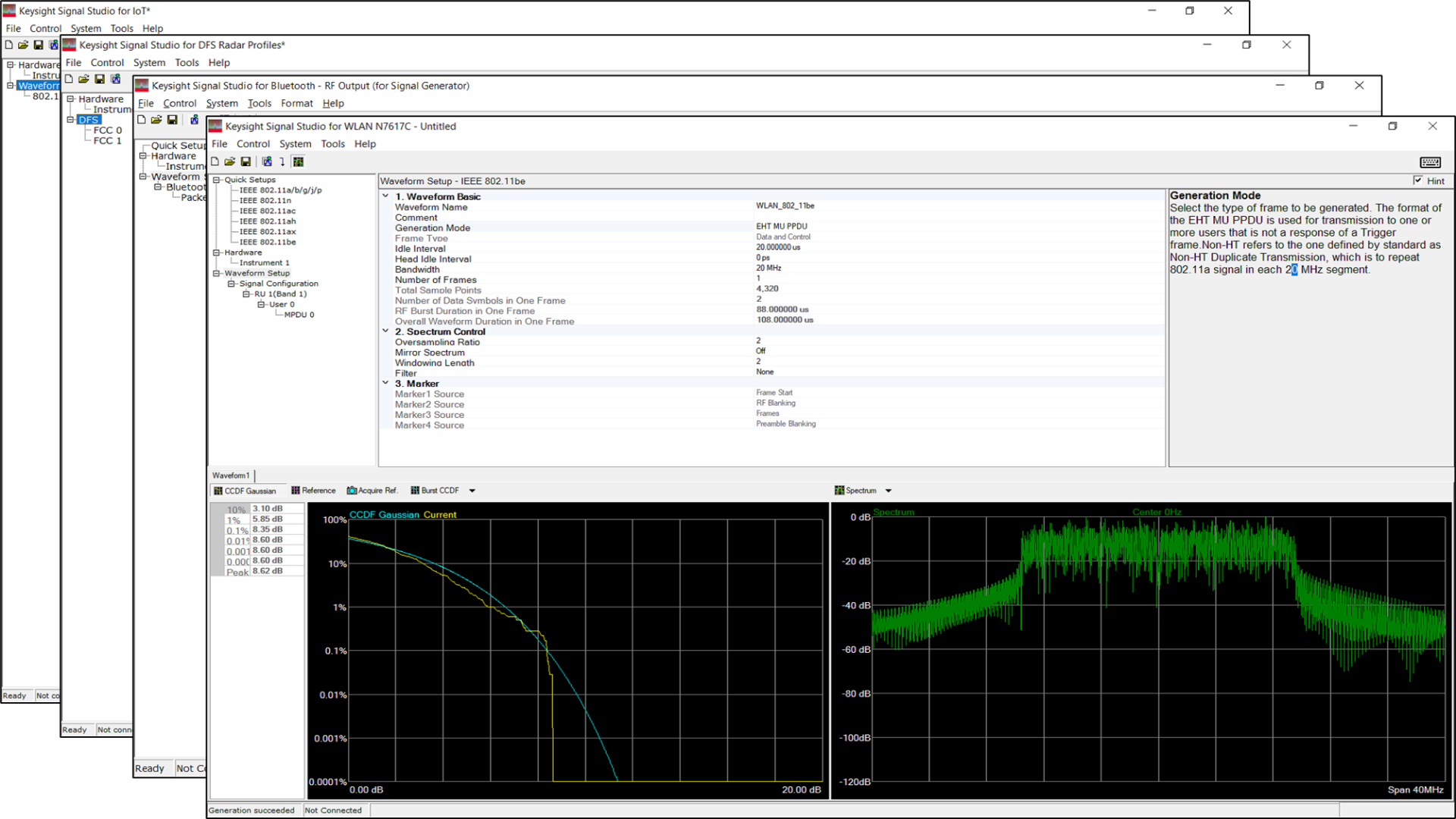 WLAN 802.11ax Test Software Keysight