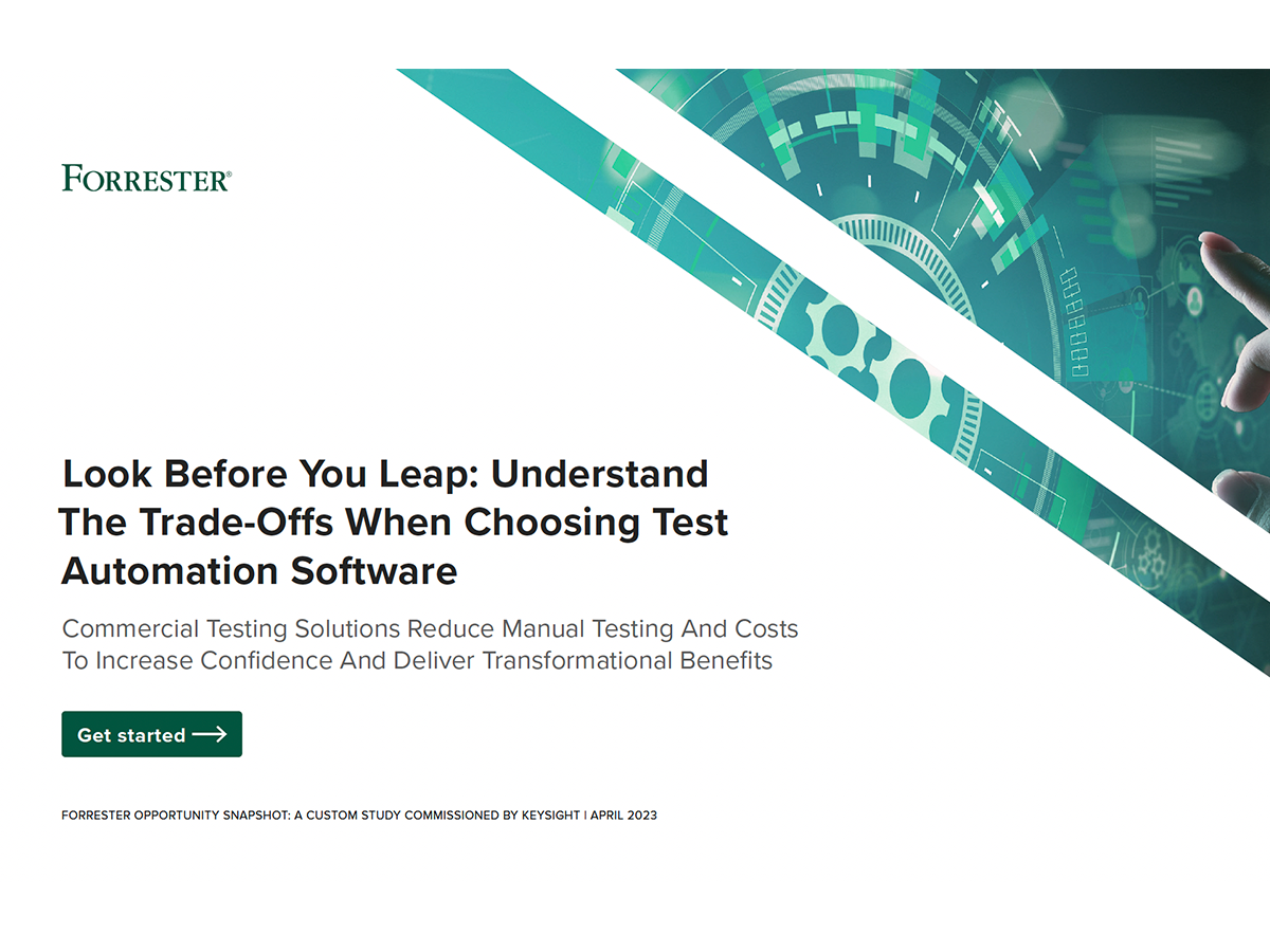Forrester 报告《三思而后行》封面