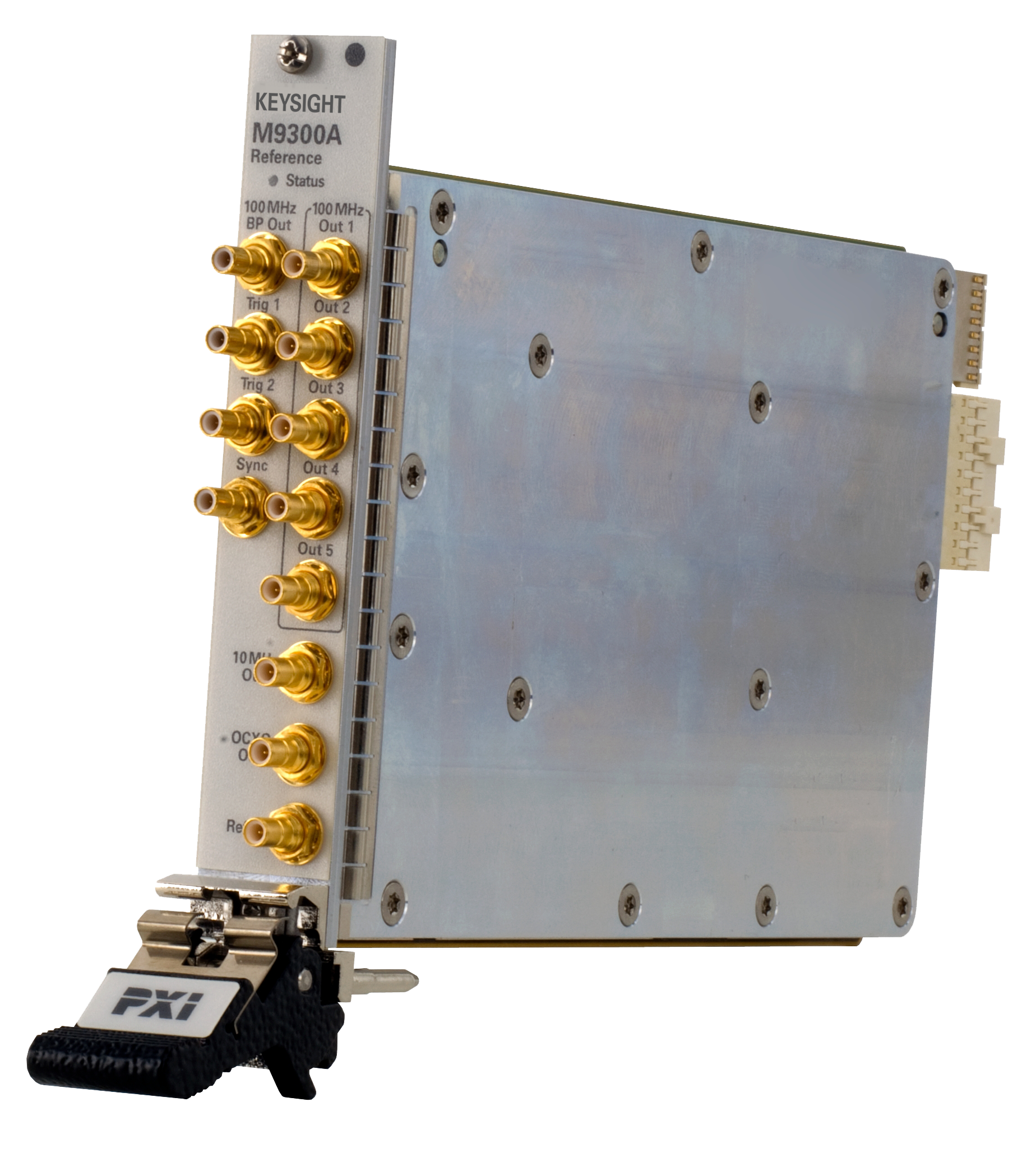 PXIe 频率参考图像：10 MHz 和 100 MHz