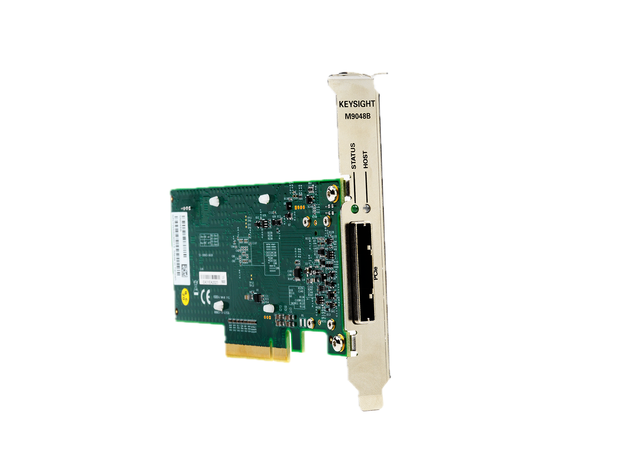 PCIe 主机适配器：单端口（x8），Gen 3