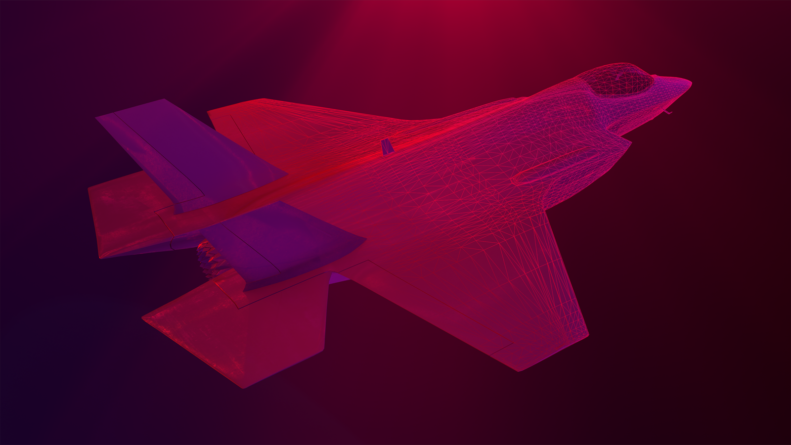 3D design of a plane