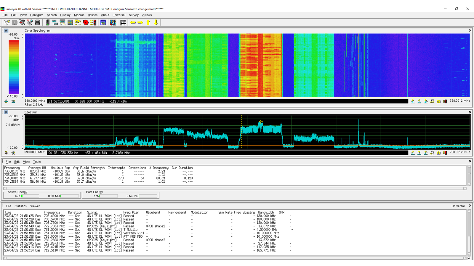 N6820ES Spectrum Monitoring Surveyor 4D 软件