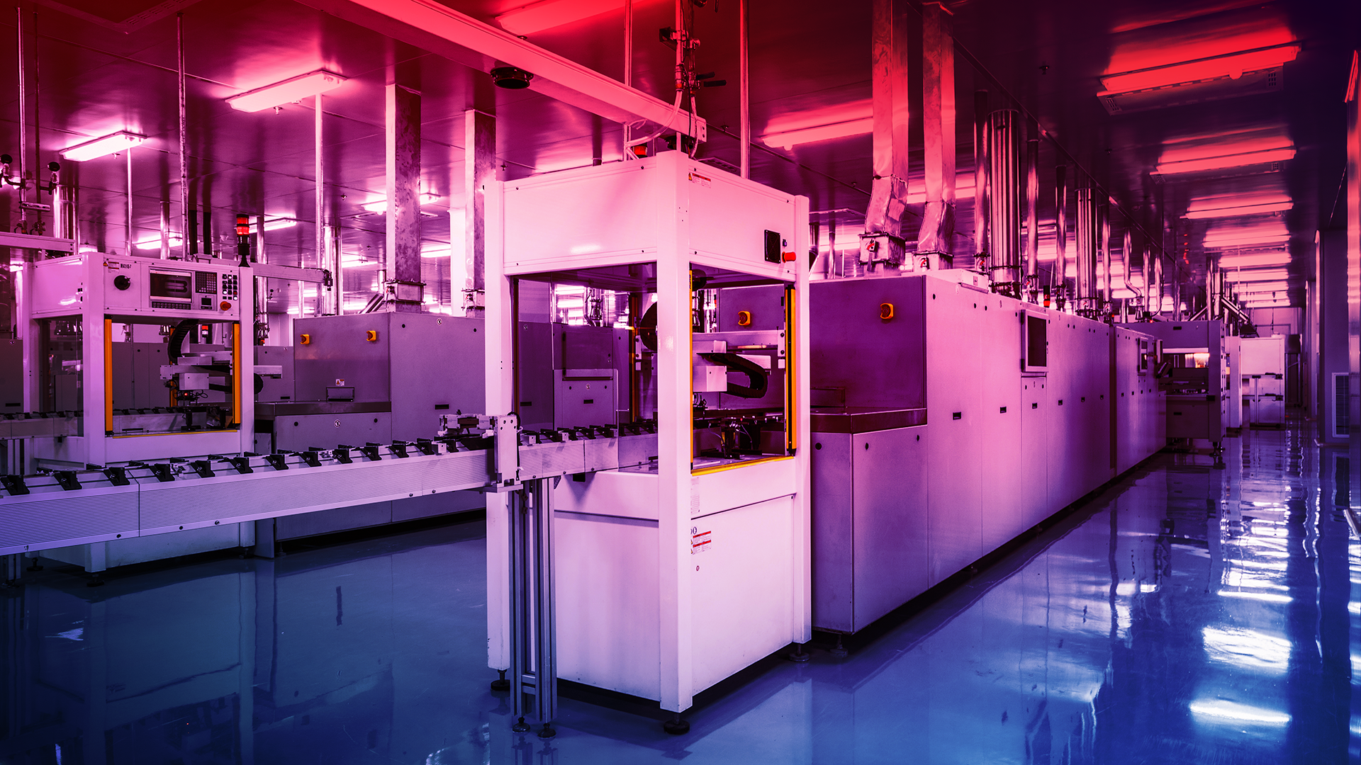 Industry, Technology,  Factory, and Automated Machinery