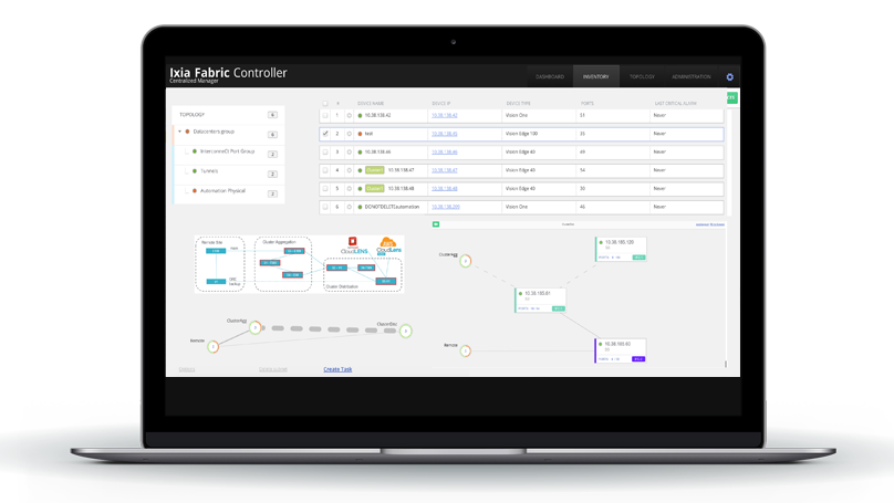 Keysight fabric controller is compatible with vision x network packet broker